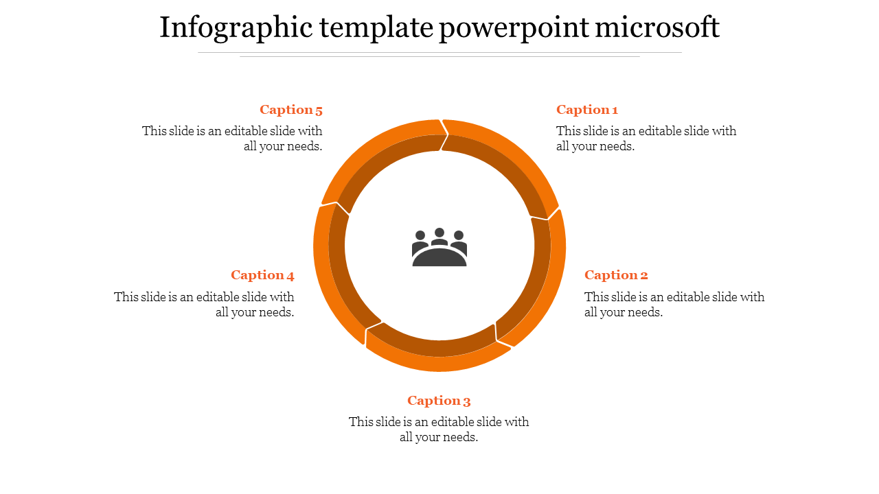 Free - Infographic Template PowerPoint Microsoft Presentation